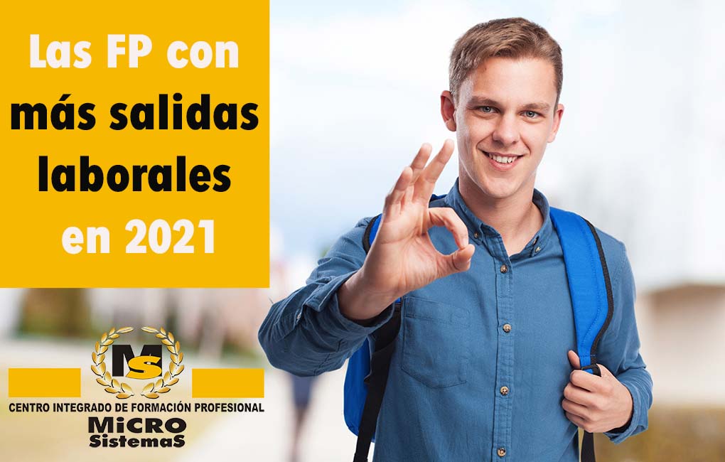 Las FP con más salidas laborales en 2021